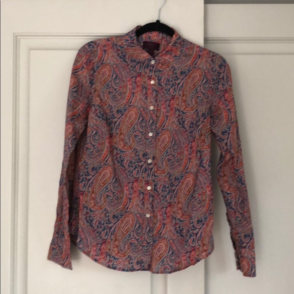 Beautiful Liberty of London for J.Crew button down
